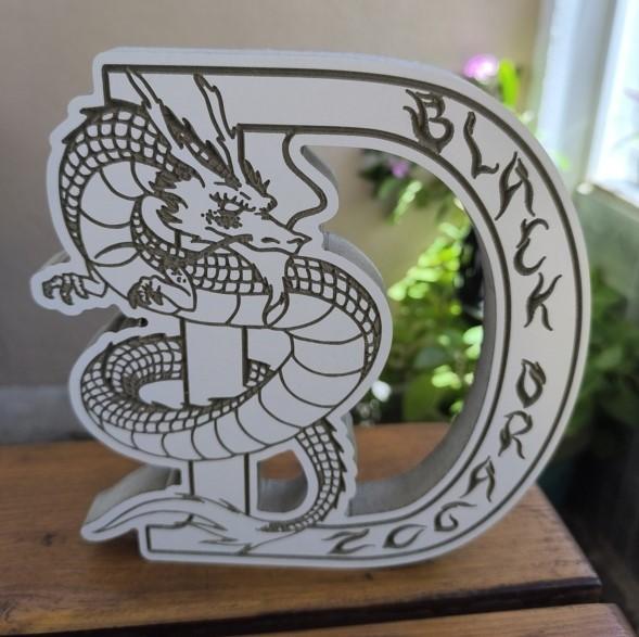 Lettre Personnalisé en MDF par LeHéronConception